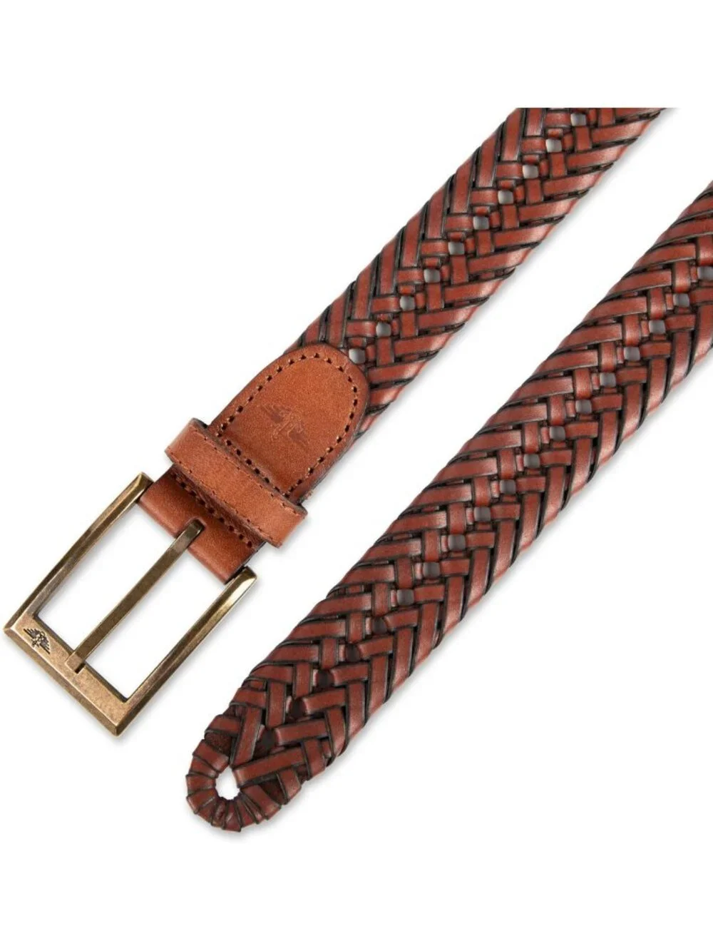 Braided Leather Belt for Men, Fully Adjustable Casual Strap for Everyday Style